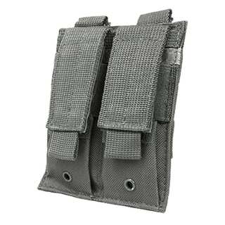 NcStar Double Pistol Mag Pouch Urban Gray