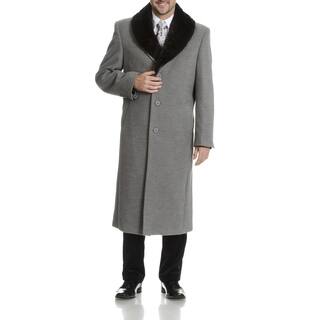 Blu Martini Men's Wool Top Coat