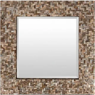 Schmit MDF Framed Small Size Square Wall Mirror