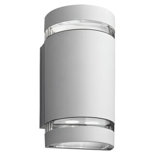 Lithonia Lighting OLLWU WH M6 Outdoor Up and Down LED 2-light Wall Cylinder