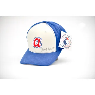 Hank Aaron Autographed Atlanta Team Baseball Hat