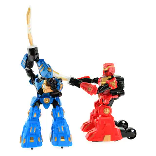 CIS Red and Blue Pair of Sword Rrobots