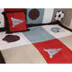 BabyFad Go Team 10-piece Baby Boy Sports Crib Bedding Set with Musical Mobile - Thumbnail 1
