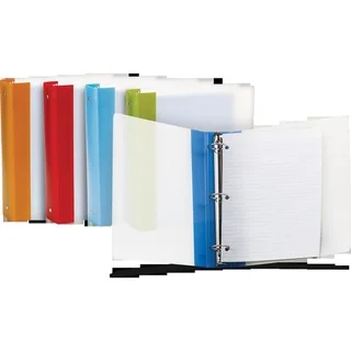 Thicker Poly Clear Binder 1.5-Inch