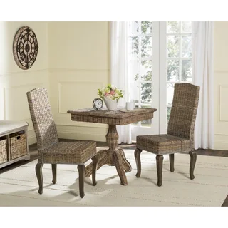 Safavieh Rural Woven Dining Milos Grey Side Chairs (Set of 2)