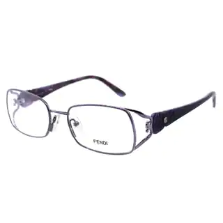 Fendi Women's FE 872 532 Purple Rectangle Metal Eyeglasses