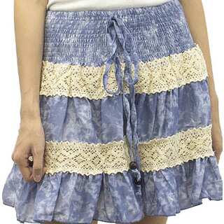 Relished Women's Cirrus Clouded Skies Skirt