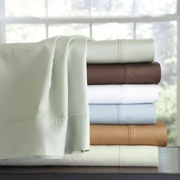 Pointehaven 500 Thread Count Cotton Pillowcases (Set of 2)