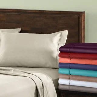Superior Cotton Blend 800 Thread Count Wrinkle-resistant Pillowcases (Set of 2)