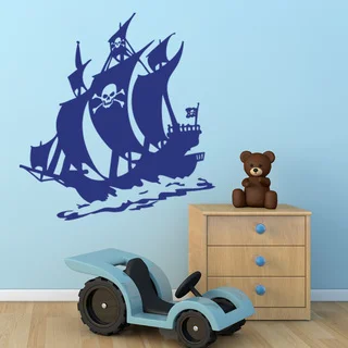 Pirate of The Sea Wall Decal