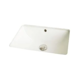 18.25-in. W x 13.5-in. D Rectangle Undermount Sink In Biscuit Color