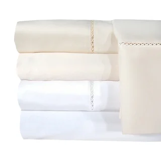 Grand Luxe Egyptian Cotton Bellisimo 1200 Thread Count Pillowcases (Set of 2)