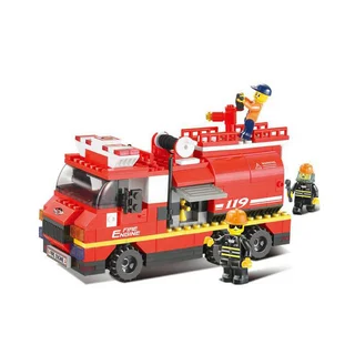 Sluban Interlocking Bricks Fire Engine