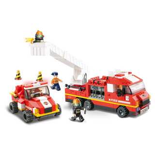 Sluban Interlocking Bricks Special Fire Brigade