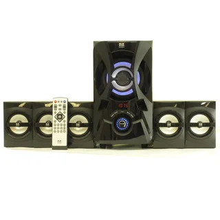 Blue Octave B53 Home Theater 5.1 Bluetooth Speaker System 800W with Powered Sub and FM Tuner
