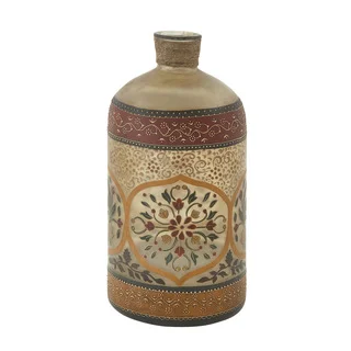 Glass Painted Bottle