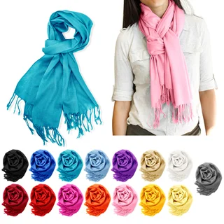 Gearonic Fashion Lady Women Long Pashmina Silk Scarf Wraps Shawl Stole