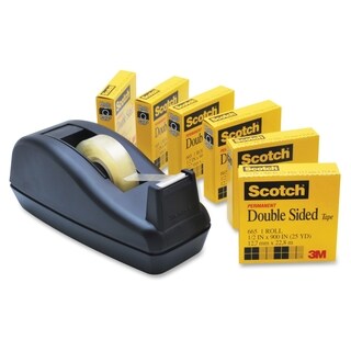 Scotch Permanent Double Sided Tape - 6/PK
