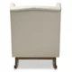Contemporary Light Beige Fabric Rocking Chair by Baxton Studio - Thumbnail 4