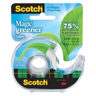 Scotch Magic Eco-Friendly Greener Transparent Tape - 1/RL