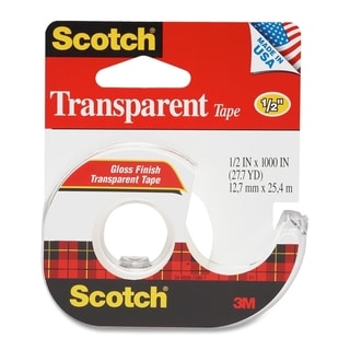 Scotch Transparent Tape - 1/RL