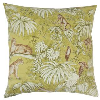 Ender Graphic 18-inch Feather and Down Filled Throw Pillow