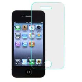 Insten Clear Tempered Glass LCD Screen Protector Film Cover For Apple iPhone 4/ 4S