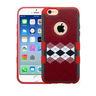 Insten Argyle Hard Snap-on Rubberized Matte Case Cover For Apple iPhone 6/ 6s