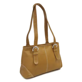 Piel Leather Medium Buckle Handbag