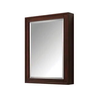 Avanity Madison 24 inch-Mirror Cabinet in Light Espresso