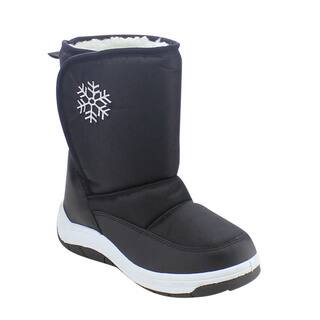 VIA PINKY SCARLETT-53F Children Girl Flower Warm Mid Calf Snow Boots
