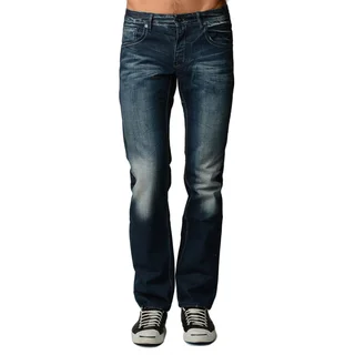 Dinamit Men's 5-Pocket Distressed Jeans