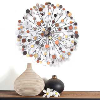 Stratton Home Multicolor Starbust Wall Decoration