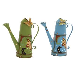 Assorted Metal Butterfly Watering Cans (Set of 2)