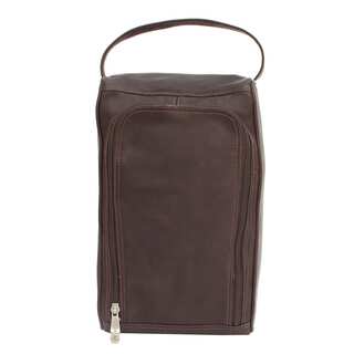 Piel Leather U-Zip Shoe Bag