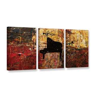 Carmen Guedez's The Grand Finale, 3 Piece Gallery Wrapped Canvas Set