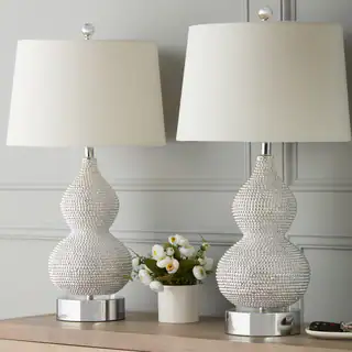 Abbyson Living Beaded Table Lamp (Set of 2)