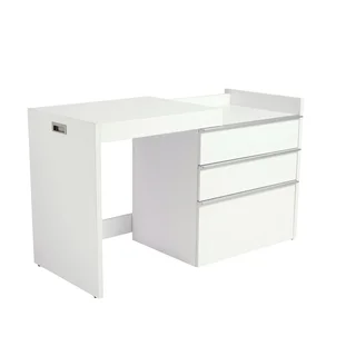 Dew Convertible Desk - White