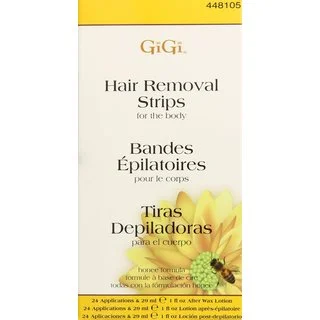 Gigi Hair Removal Strips for Body (Pack of 12)