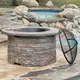 Channing Outdoor Natural Stone Fire Pit by Christopher Knight Home