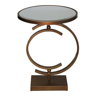 Casa Cortes Helene Mirrored Accent End Table