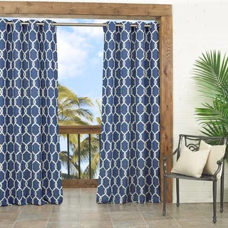Totten Key Trellis Indoor/Outdoor Curtain Panel