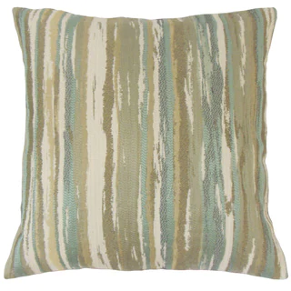 Uchenna Stripes Pillow 18 Inch Down and Feather Filled Throw Pillow