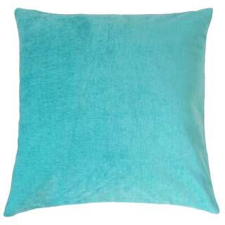 Elior Solid Feather and Down Filled 18-inch Throw Pillow