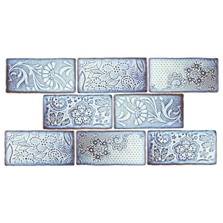 SomerTile 3x6-inch Antiguo Feelings Via Lactea Ceramic Wall Tile (Pack of 8)