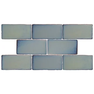 SomerTile 3x6-inch Antiguo Special Griggio Ceramic Wall Tile (Pack of 8)
