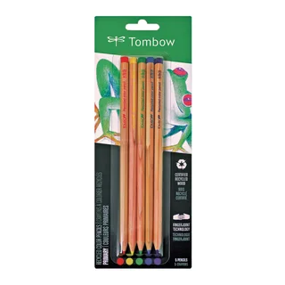 Tombow Recycled Colored Pencils Primary (Pack of 5)