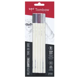 Tombow Irojiten Colored Pencils Cool Grey (Pack of 5)