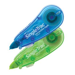 SingleTrac Correction Tape 2-Pack Assorted