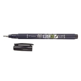 Tombow Fudenosuke Brush Pen Fine Tip Black